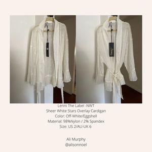Lenni the Label Star Overlay Duster